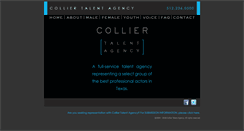 Desktop Screenshot of colliertalent.com
